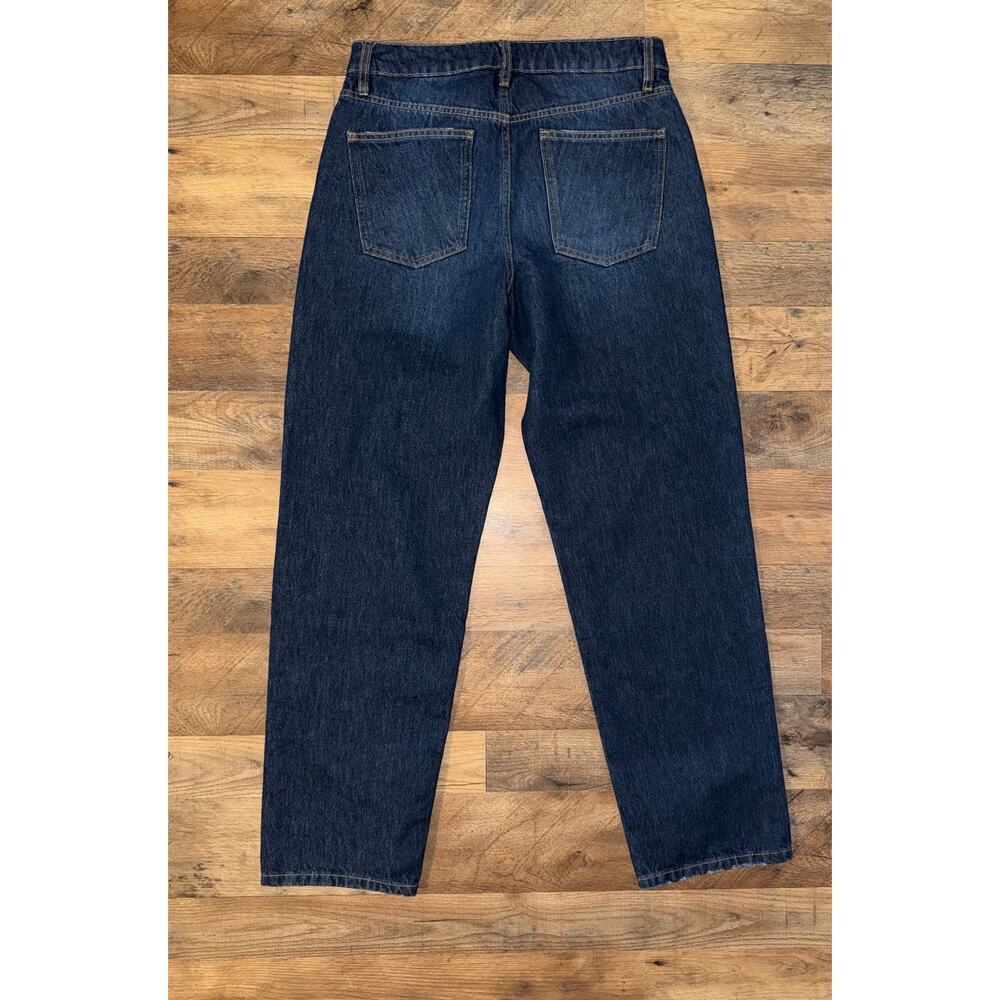 The drop women’s distressed Luca high blue jeans - Picture 9 of 16
